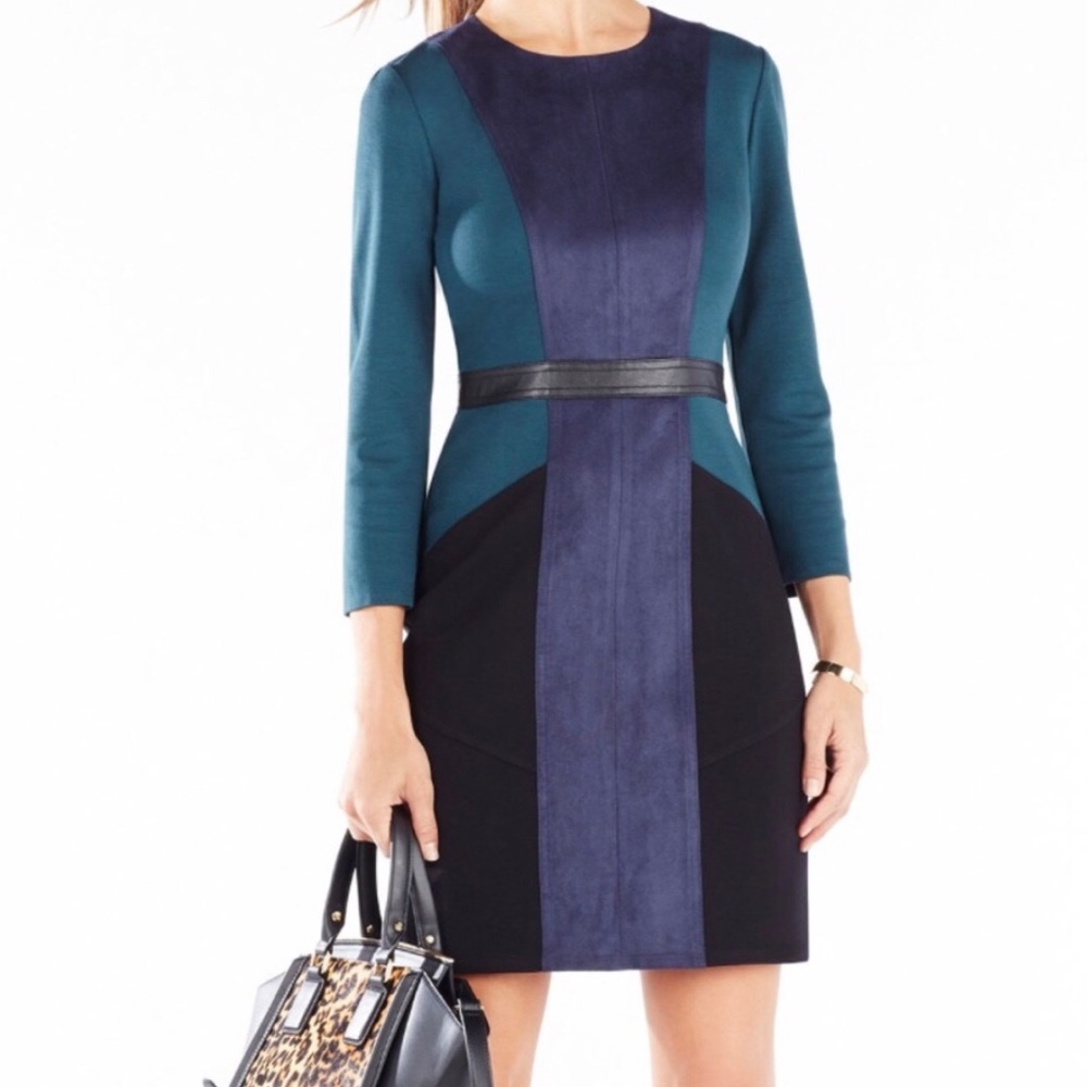 ✨BCBG Faux Suede Dress✨